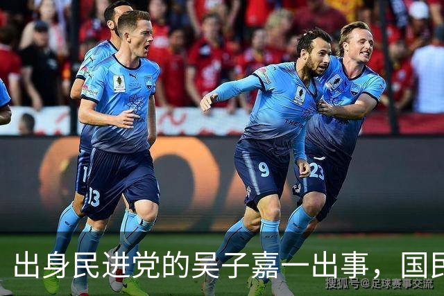 出身民进党的吴子嘉一出事，国民党多人力挺，赵少康应该反思了